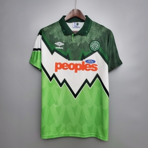 Retro 91/92 Celtic home Soccer Jersey